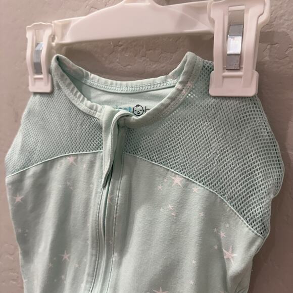 Happiest Baby Mint Stars Sleep Swaddle - Picture 2 of 8